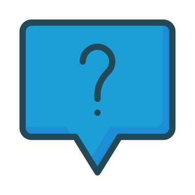 Sohbet mesajı vektör illüstrasyonu 