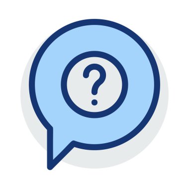 Sohbet mesajı vektör illüstrasyonu 