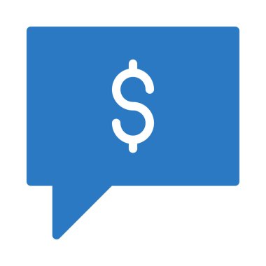 Sohbet mesajı vektör illüstrasyonu 