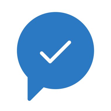 Sohbet mesajı vektör illüstrasyonu 