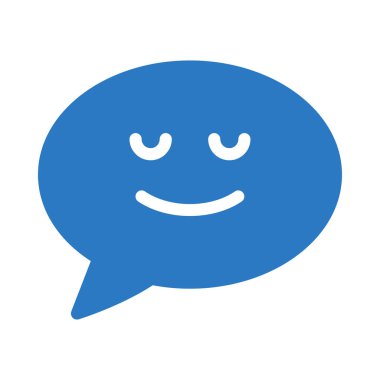 Sohbet mesajı vektör illüstrasyonu 