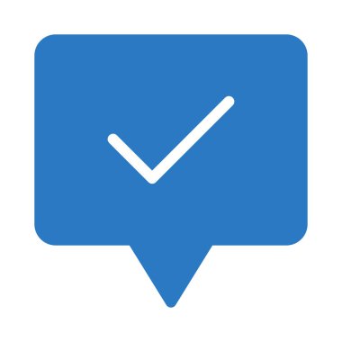 Sohbet mesajı vektör illüstrasyonu 