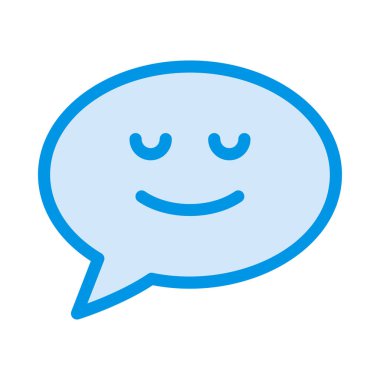 Sohbet mesajı vektör illüstrasyonu 