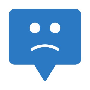 Sohbet mesajı vektör illüstrasyonu 