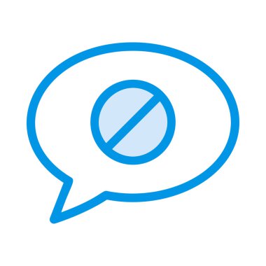 Sohbet mesajı vektör illüstrasyonu 