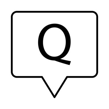 Sohbet mesajı vektör illüstrasyonu 