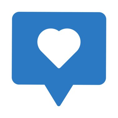 Sohbet mesajı vektör illüstrasyonu 