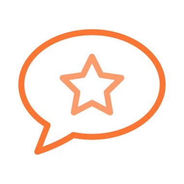 Sohbet mesajı vektör illüstrasyonu 