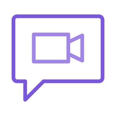 Sohbet mesajı vektör illüstrasyonu 