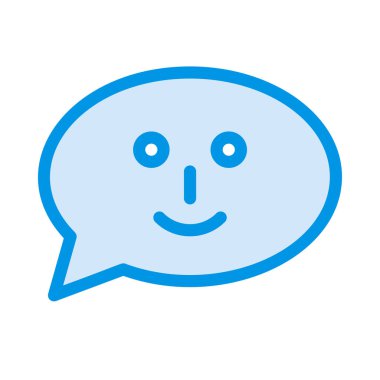 Sohbet mesajı vektör illüstrasyonu 