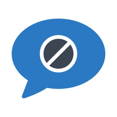 Sohbet mesajı vektör illüstrasyonu 