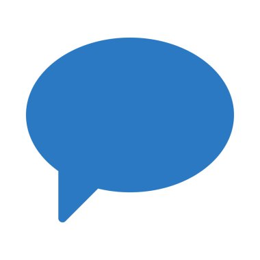 Sohbet mesajı vektör illüstrasyonu 