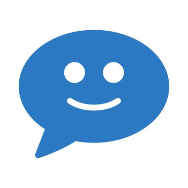 Sohbet mesajı vektör illüstrasyonu 