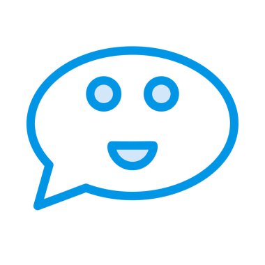 Sohbet mesajı vektör illüstrasyonu 