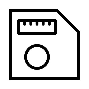 İş için Web simgesi. Vektör çizim