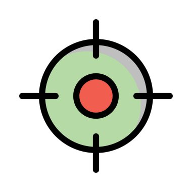 Web renk simgesi. Vektör çizim