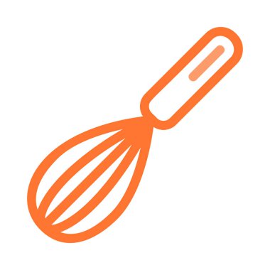 çırpma teli düz simgesi beyaz arka plan, vektör, illüstrasyon izole