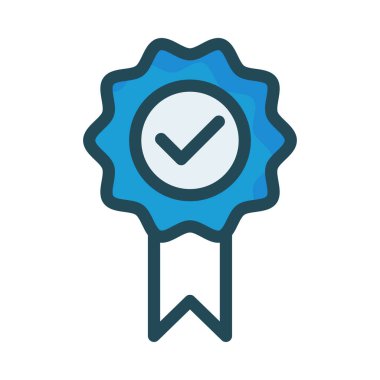 Web bağlantı renk simgesi. Vektör çizim