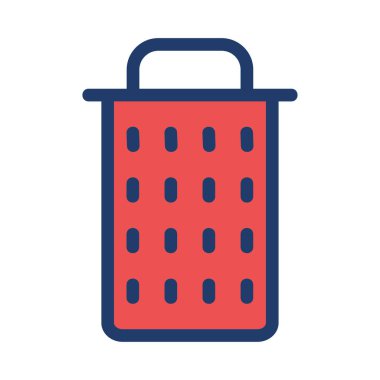 rende düz simgesi, vektör, illüstrasyon