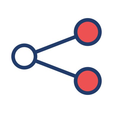 Mavi web renk tasarım simgesi geliştirme için 