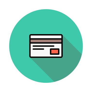 Web renk simgesi. Vektör çizim