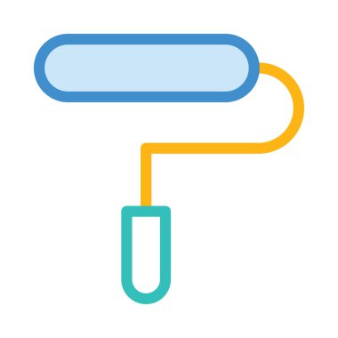 Mavi web renk tasarım simgesi geliştirme için 