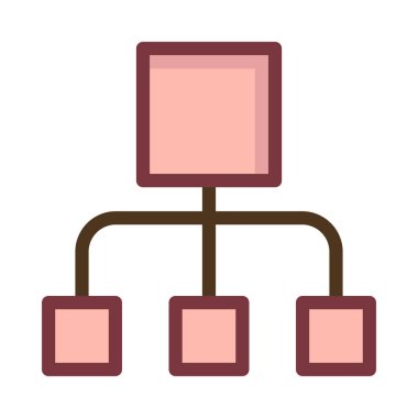 Web renk simgesi. Vektör çizim