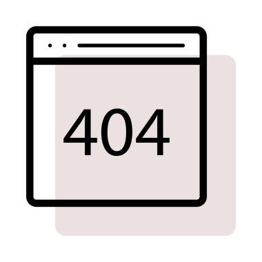 Web bağlantı renk simgesi. Vektör çizim