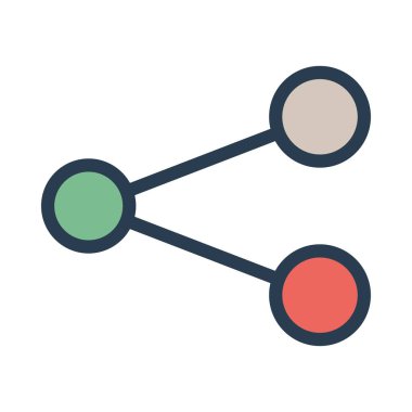 İş için Web simgesi. Vektör çizim