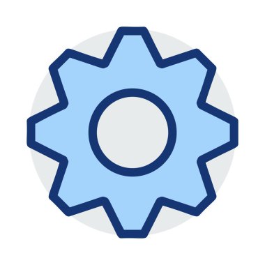 Web bağlantı vektör renk simgesi