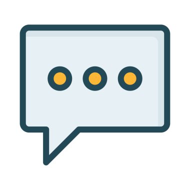 Web bağlantı renk simgesi. Vektör çizim