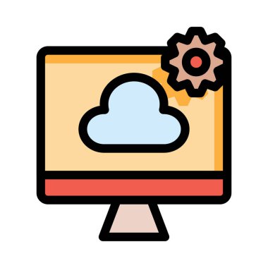 Web renk simgesi. Vektör çizim