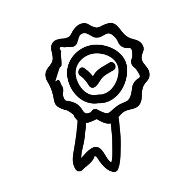 Ödülü simgesi, işaret, vektör çizim 