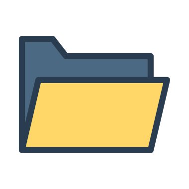 İş için Web simgesi. Vektör çizim