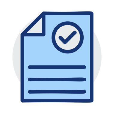 Web bağlantı vektör renk simgesi