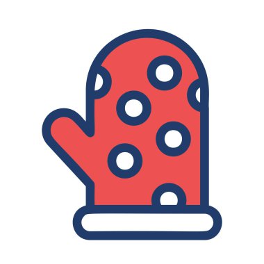 potholder düz simgesi, vektör, illüstrasyon