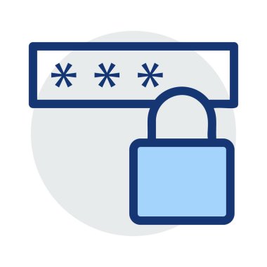 Web bağlantı vektör renk simgesi