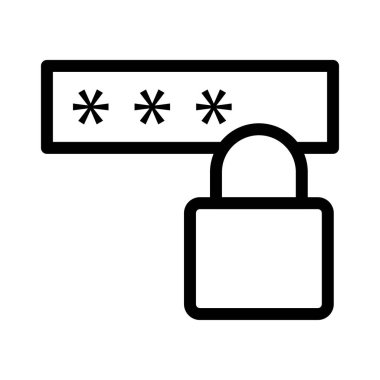 İş için Web simgesi. Vektör çizim