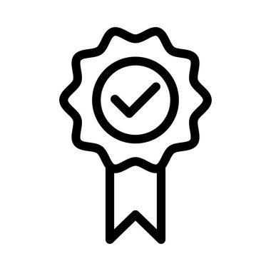 Ödülü simgesi, işaret, vektör çizim 