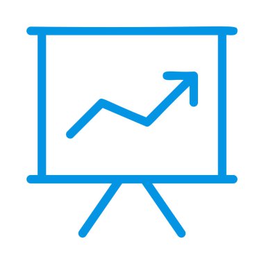 İş için Web simgesi. Vektör çizim