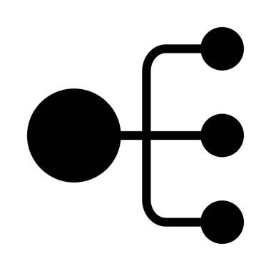 İş için Web simgesi. Vektör çizim