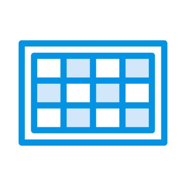 buz küp tepsi düz kutsal kişilerin resmi, vektör, illüstrasyon