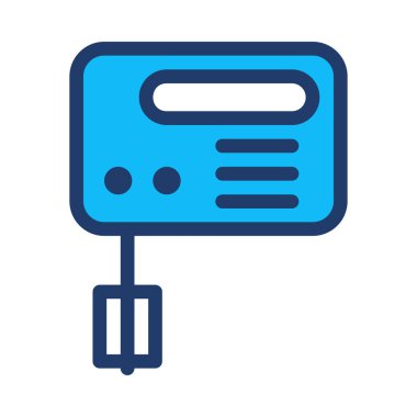 Mikser simge vektör çizim 