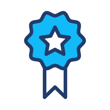 Mavi web renk tasarım simgesi geliştirme için 