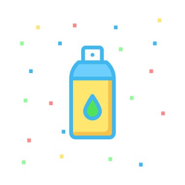 Web bağlantı vektör renk simgesi