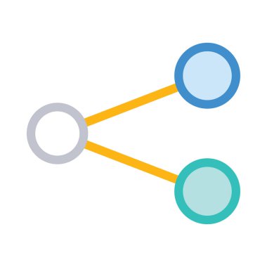 Mavi web renk tasarım simgesi geliştirme için 