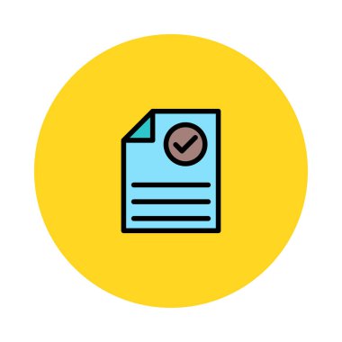 Web renk simgesi. Vektör çizim