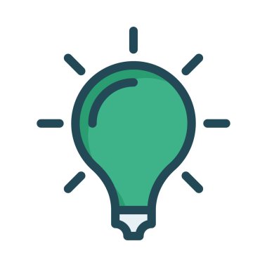 Web bağlantı renk simgesi. Vektör çizim