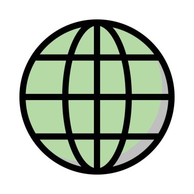 Web renk simgesi. Vektör çizim