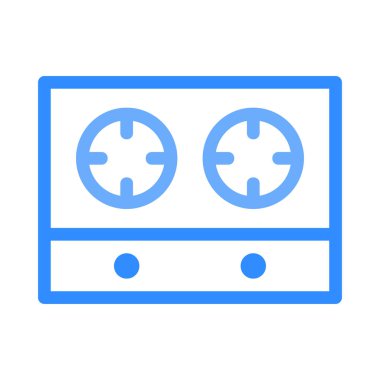 soba düz simgesi, vektör, illüstrasyon